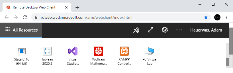 WVD on the web